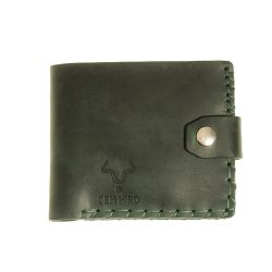The Essential Leather Wallet: Πορτοφόλι Ανδρικό Με Κούμπωμα