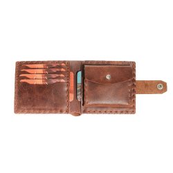 The Essential Leather Wallet: Πορτοφόλι Ανδρικό Με Κούμπωμα - Εικόνα 5
