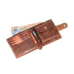 The Essential Leather Wallet: Πορτοφόλι Ανδρικό Με Κούμπωμα - Εικόνα 3
